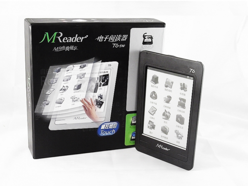 全屏灵动触控 易万卷MReader T6-5W如何以触控重新定义阅读边界